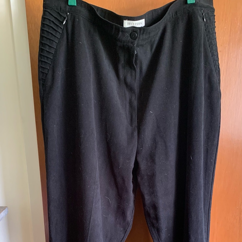Vintage faux suede pants